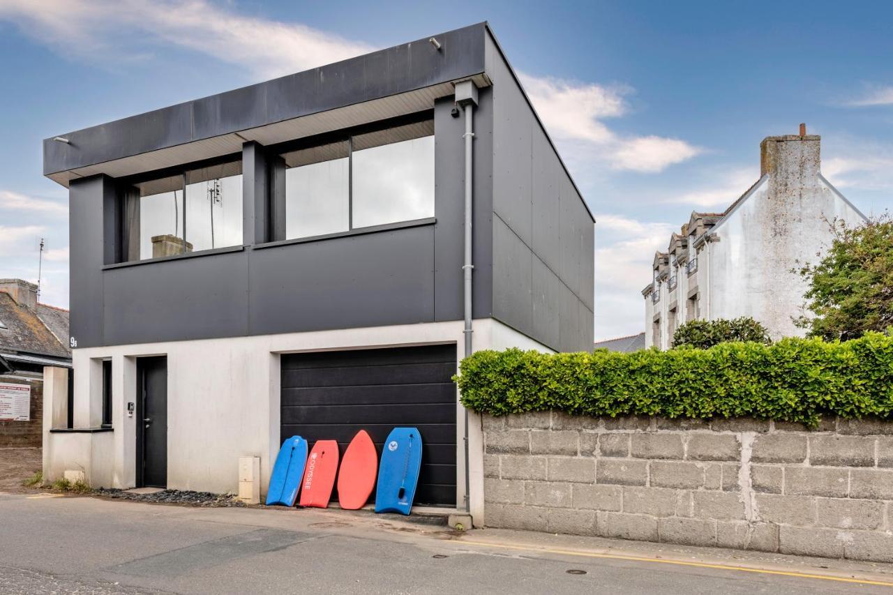 Studio Vue Mer 15M De La Plage Plobannalec Exterior foto